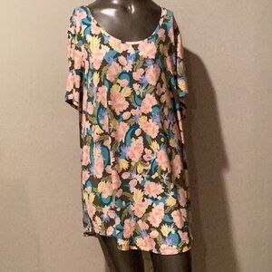JM Collection Floral Tunic